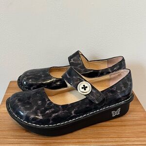 Alegria Black Mary Jane Shoes